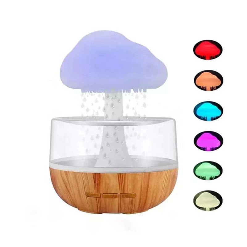 Umidificador Nuvem de Chuva Luminária