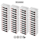 Jogo de potes kit Hermetico Alimentos Marmita Fit c/ Travas