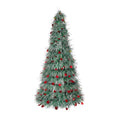 Árvore de Natal Decorativa 50 cm em Fio Metálico – Dourada, Prata, Verde ou Vermelha
