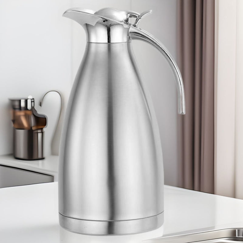 Garrafa Térmica Inox 2 Litros – Conserva Bebidas Quentes e Frias