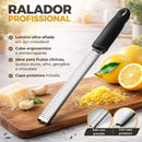 Ralador Inox Zester Limão Queijo Tempero