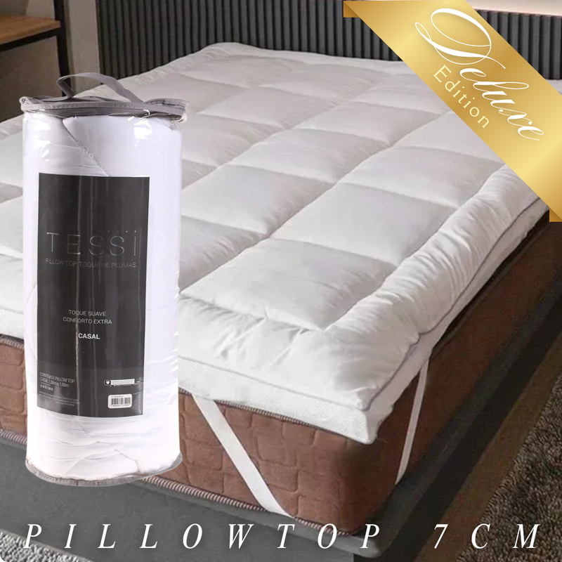Pillow Top Premium 7CM Plume Antiácaro