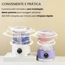 Mini Máquina de Lavar 1 Litro Portátil para Roupa Íntima