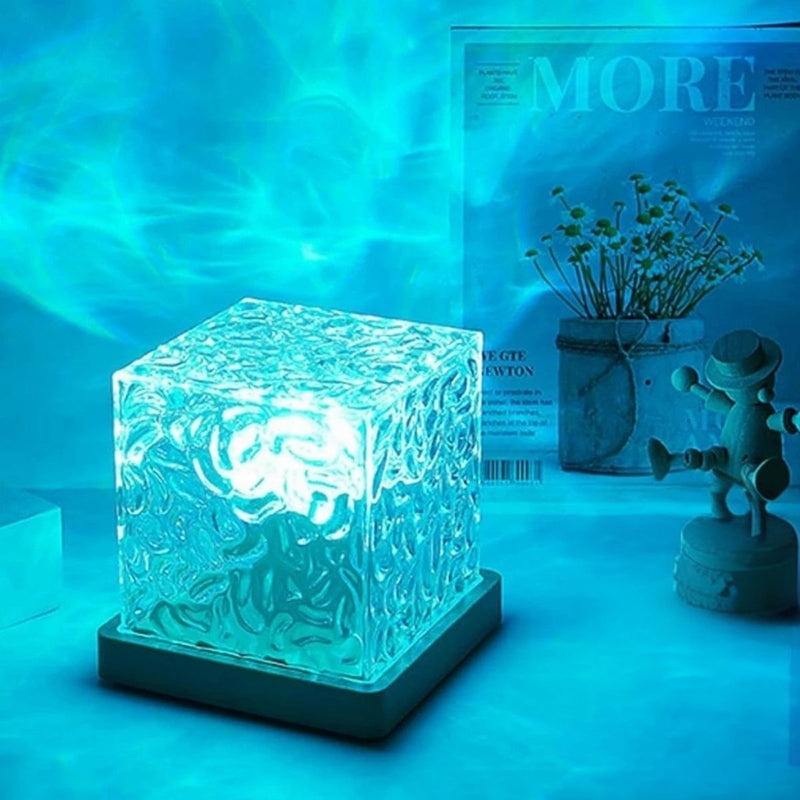 Luminária Efeito Água | Luz Relaxante e Decorativa