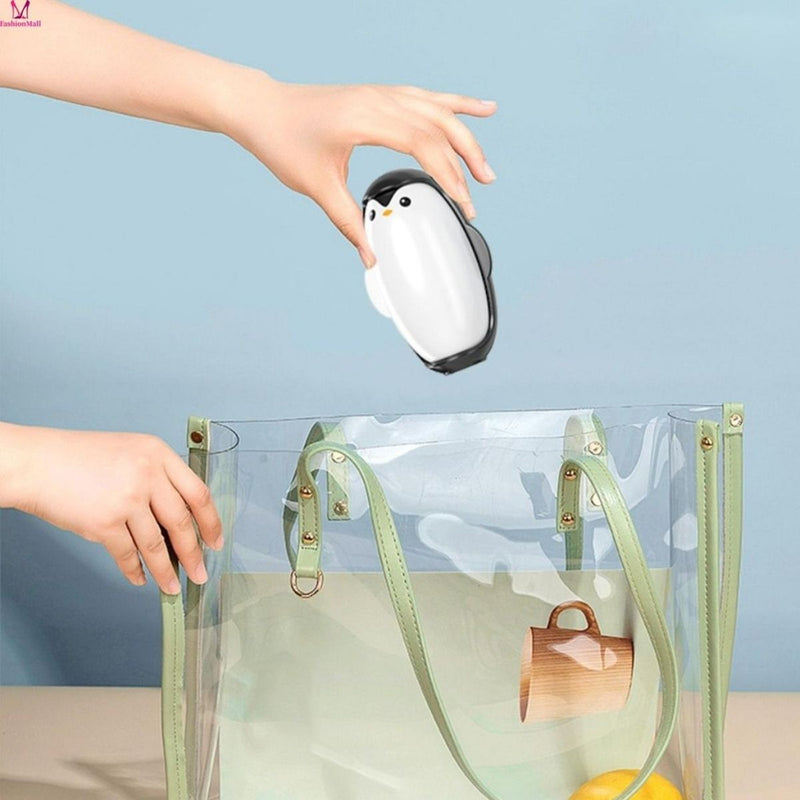 Removedor de Pelos Pinguim Lavável Portátil Reutilizável