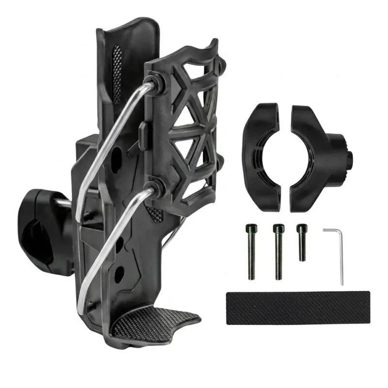 Suporte Multiuso Porta Garrafa Moto Bicicleta Bike E Mais