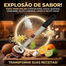 Ralador Inox Zester Limão Queijo Tempero