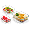 Marmita Hermética de Vidro Micro-ondas e Congelador