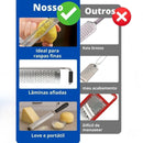 Ralador Inox Zester Limão Queijo Tempero