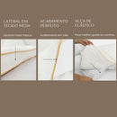 Pillow Top Plume Camada de Conforto Luxo