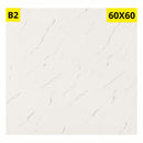 Placas Adesivas 3D Marmorizadas 60x60 Preta ou Branca