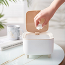 Lixeira de Mesa Luxo com Tampa Clique