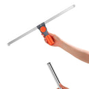 Rodo Mágico de Silicone Laranja Expansível Com Extensor