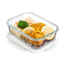 Marmita Hermética de Vidro Micro-ondas e Congelador