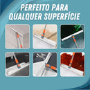 Rodo Mágico de Silicone Laranja Expansível Com Extensor