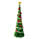 Árvore Natal Dobrável 1 Metro E 80cm  COM ENFEITES