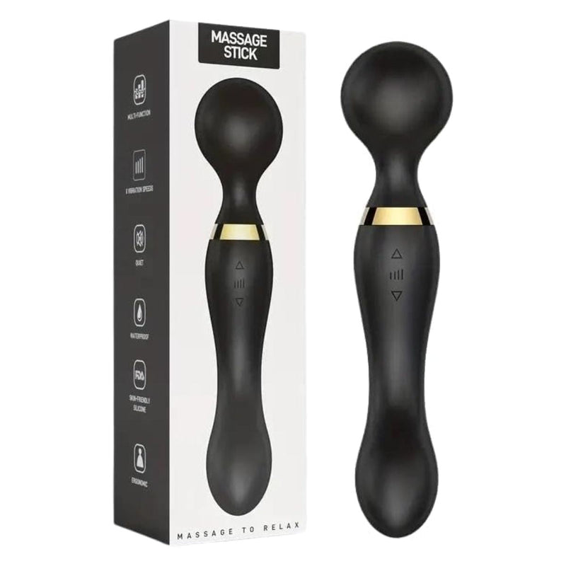 Massageador Portátil à Prova D’Água com 8 Modos de Massagem