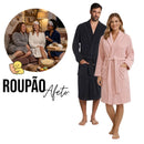 Roupão Afeto Home Fleece Macio com Bolsos