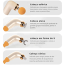 Massageador Corporal Cabo Longo 90º