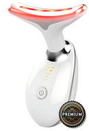 Massageador Facial Rejuvenescedor com Luz de 3 Cores e Calor