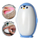 Removedor de Pelos Pinguim Lavável Portátil Reutilizável