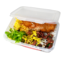 Jogo de potes kit Hermetico Alimentos Marmita Fit c/ Travas