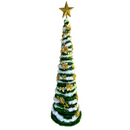 Árvore Natal Dobrável 1 Metro E 80cm  COM ENFEITES